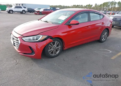 2018 Hyundai Elantra Sel из США, поврежденный, VIN 5NPD84LF7JH333267